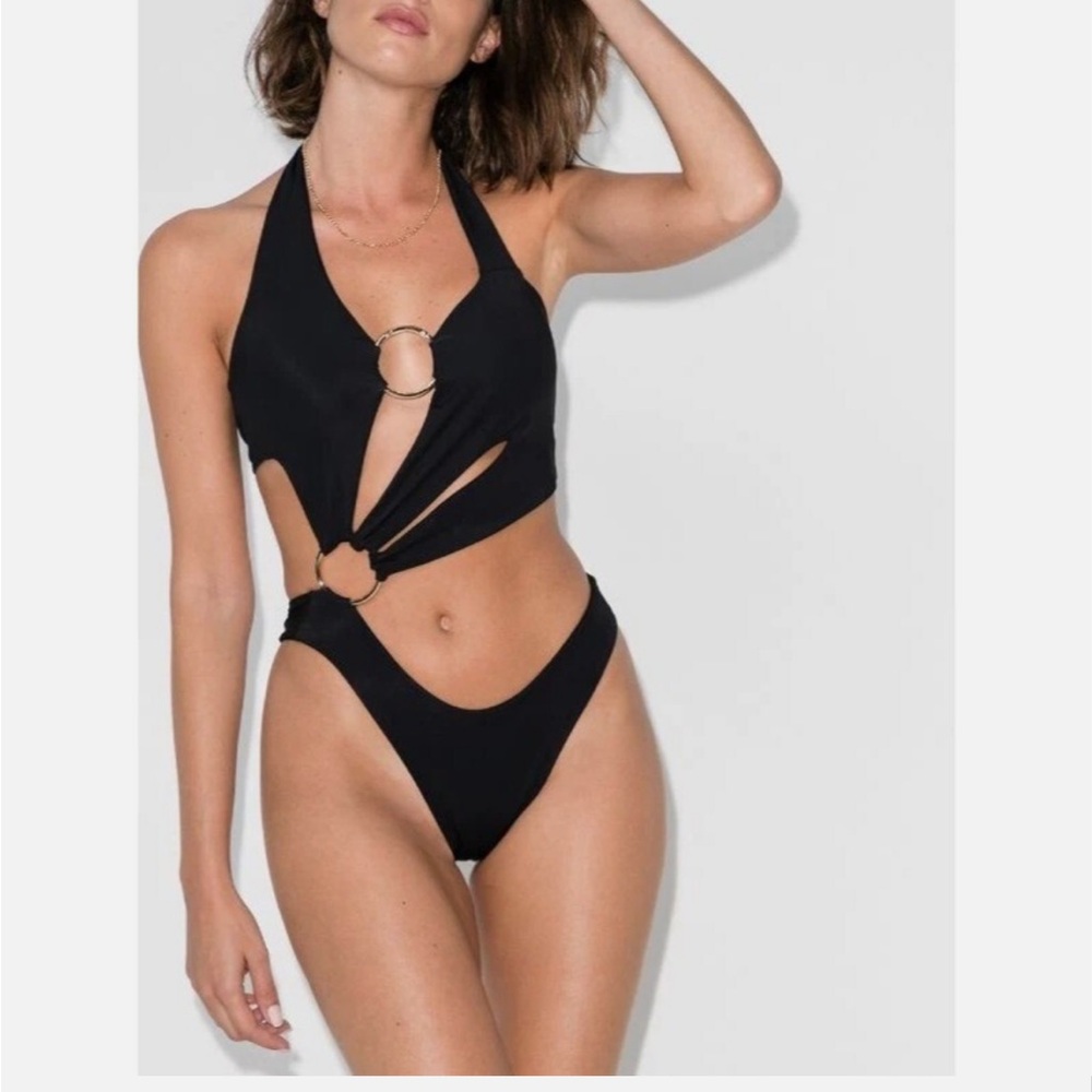 NWOT Louisa Ballou Cut Out Swim